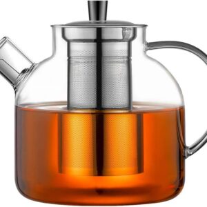 Glass Teapot with Removable Infuser 1500ml(50oz)